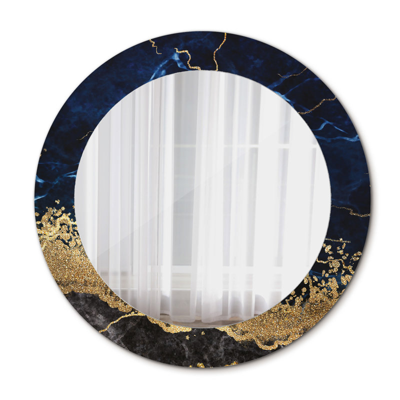 Huldar Glass Flat Wall Mirror