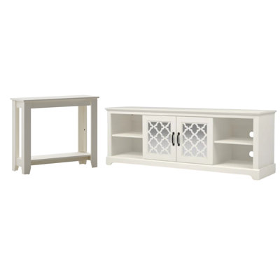 Wooler Transitional 2-Piece Living Room Furniture Set