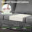 Allcot 7 - Person Wicker/Rattan Patio Furniture Set, Outdoor Fire Pit Sofa Set with Comfy Cushions-112553066