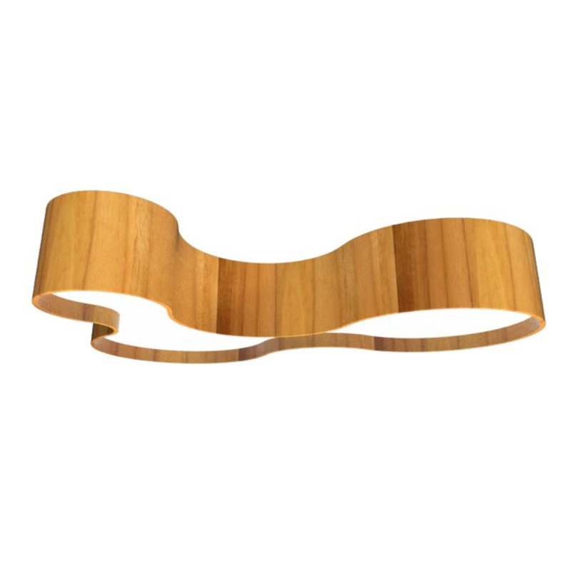DEL à fixation au plafond KS, H 7,87 po x l 31,5 po x P 21,65 po, Teck