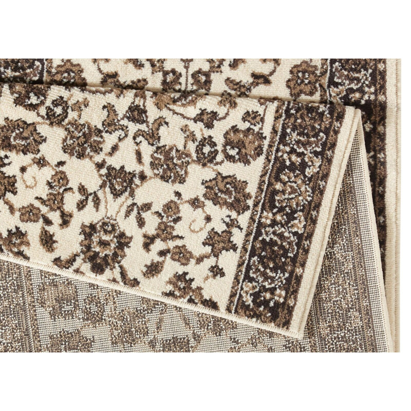 Basic Cream Rug, Runner 80 x 200cm
