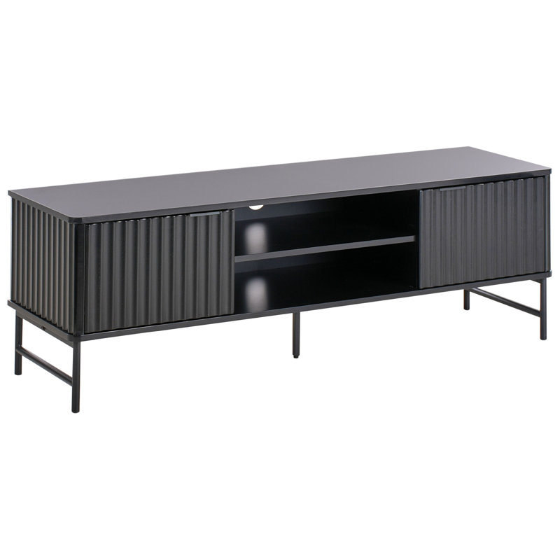 TV Stand GLASTONBURY, Black