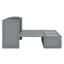 Lit escamotable Hynes, cadre de lit escamotable en bois massif avec port USB et grand tiroir-534230613-503594262