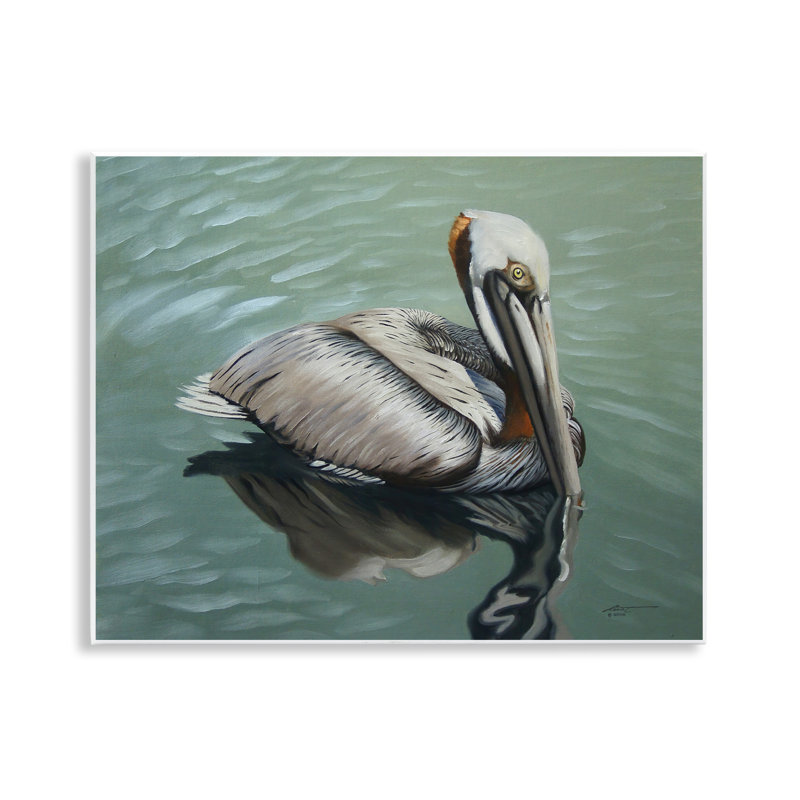 «Pelican Lake Reflection» par D. Rust