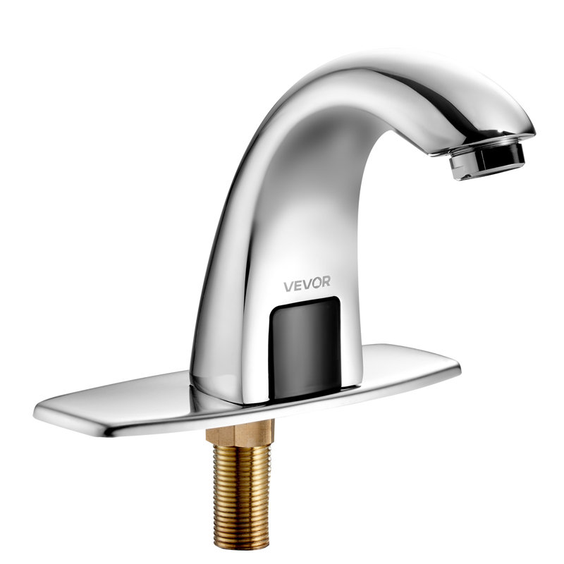 Touchless Bathroom Sink Faucet Automatic Motion Sensor 9/16 Chrome Plated
