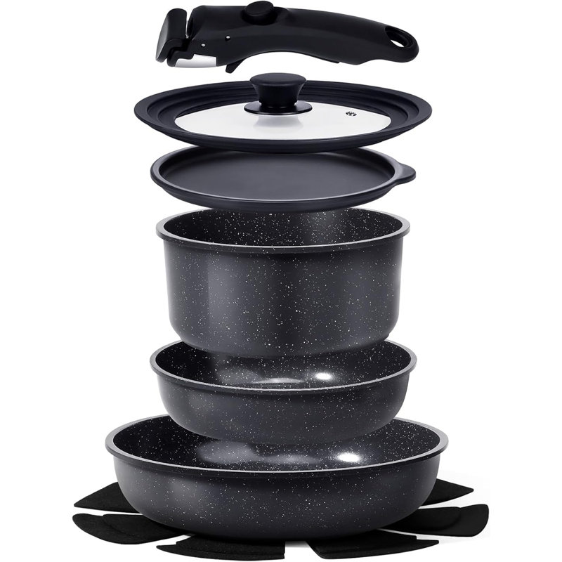 8 - Piece Aluminum Cookware Set