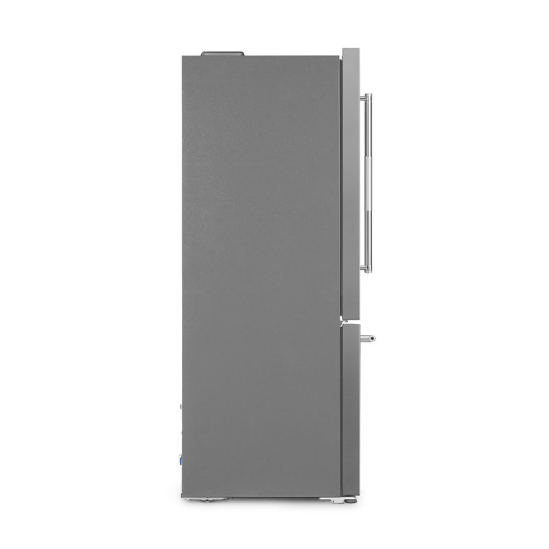 30" Freestanding Bottom-Mount, W/Handles, Auto Ice Maker