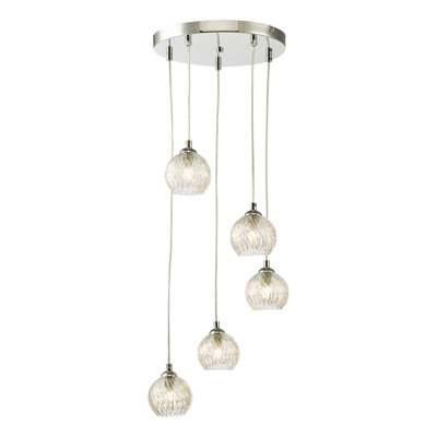 5 - Light Polished Chrome Pendant