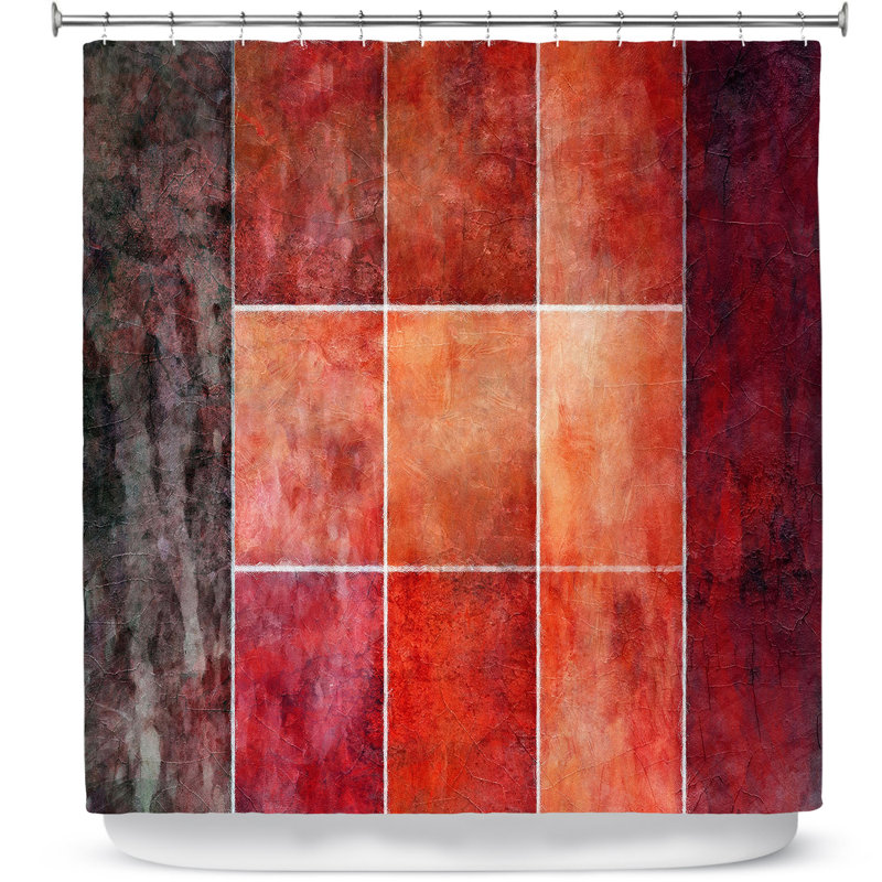 Rideau de douche simple lave