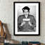 Rosa Parks 1955 Mugshot - impression encadrée 14 x 18