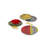 No Pattern Round Placemat
