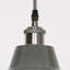 1 - Light Silver Dome Pendant