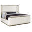 Linville Falls Upholstered Wingback Bed-87470605
