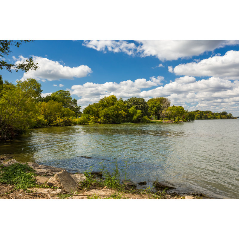 Lake Tawakoni In Texas by Strekoza2 - Wrapped Canvas Print, 30cm H x 46cm W