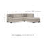 Canapé modulaire 2 pièces Irie-90630161-90654597