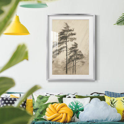 Vintage Landscape XXXIV -Framed Print