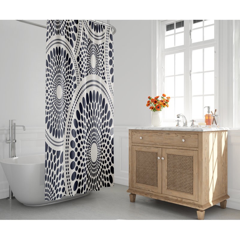 Rideau de douche Pierson, Bleu marine de nuit