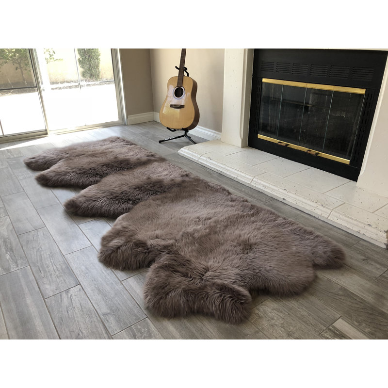 Amaranta Performance Sheepskin Indoor Rug, Novelty 3' x 8'6"