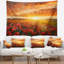 Abstrait magnifique coquelicot au coucher du soleil-28496895