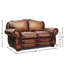 Buckingham Leather Loveseat-72366278-72366274-46790191