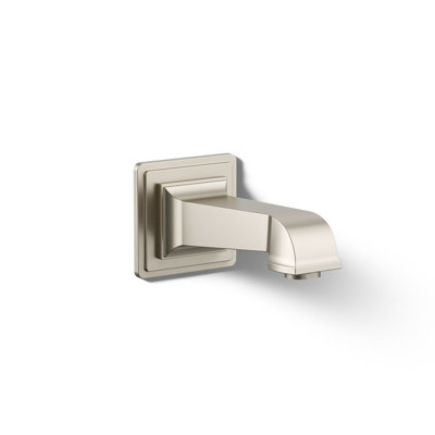 Pinstripe Pure Pure Wall-Mount, 6-7/8" Non-Diverter Bath Spout