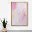 Rose pastel, mauve et blanc, impression sur toile encadrée-94585890-94585893