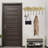 Hand-Painted Metal Wall Hook, 23.2 x 8.9 inches | 100% Metal Construction, Thickness: 0.03 inches | Stylish and Durable Design, Perfect for Home Decor and Organizing Entryways, Hallways, and More