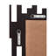 Gigi Solid Wood Flat Wall Mirror