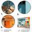 Ensemble de 4 décorations murales en métal