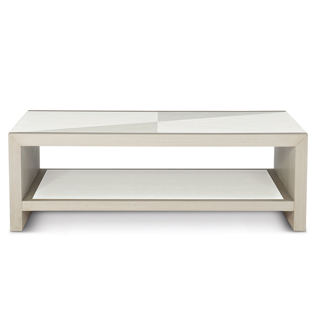 Axiom Sled Coffee Table with Storage Bernhardt