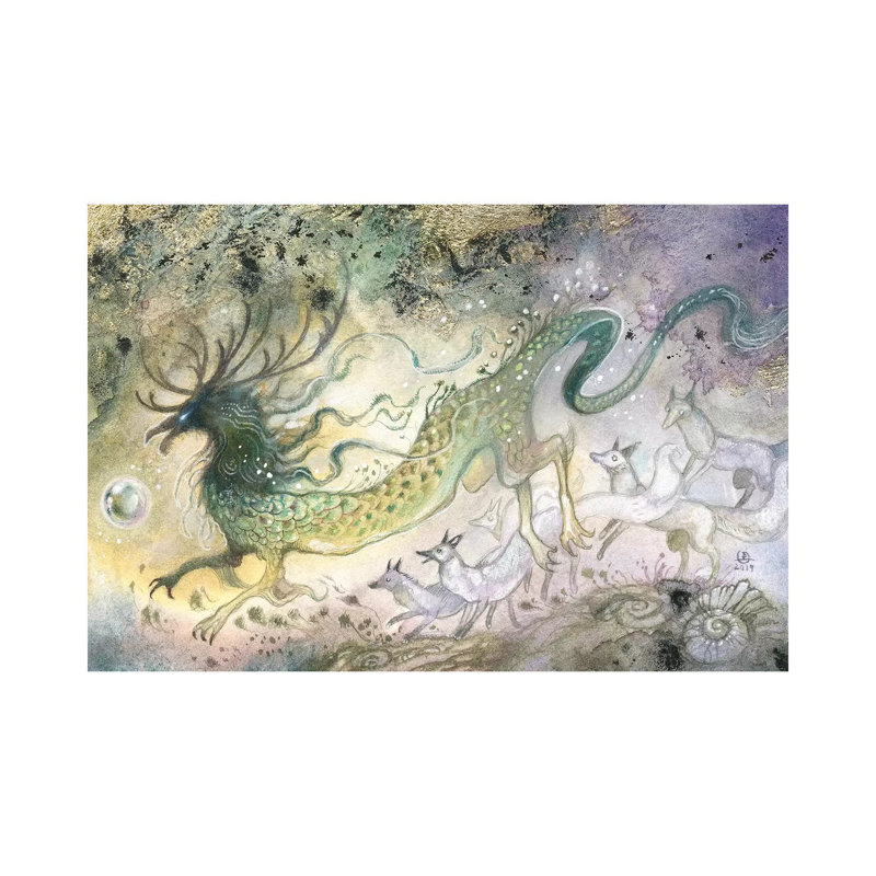 Chasing The Light by Stephanie Law - No Frame Gallery-Wrapped Canvas Giclée on Canvas, 20.32cm H x 30.48cm W