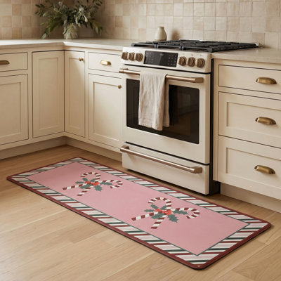 Tapis de cuisine Laura Ashley Candy Cane