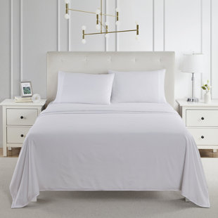 25cm Extra Deep Plain Fitted Sheet Bed Sheets Luxury Hotel Quality All Sizes