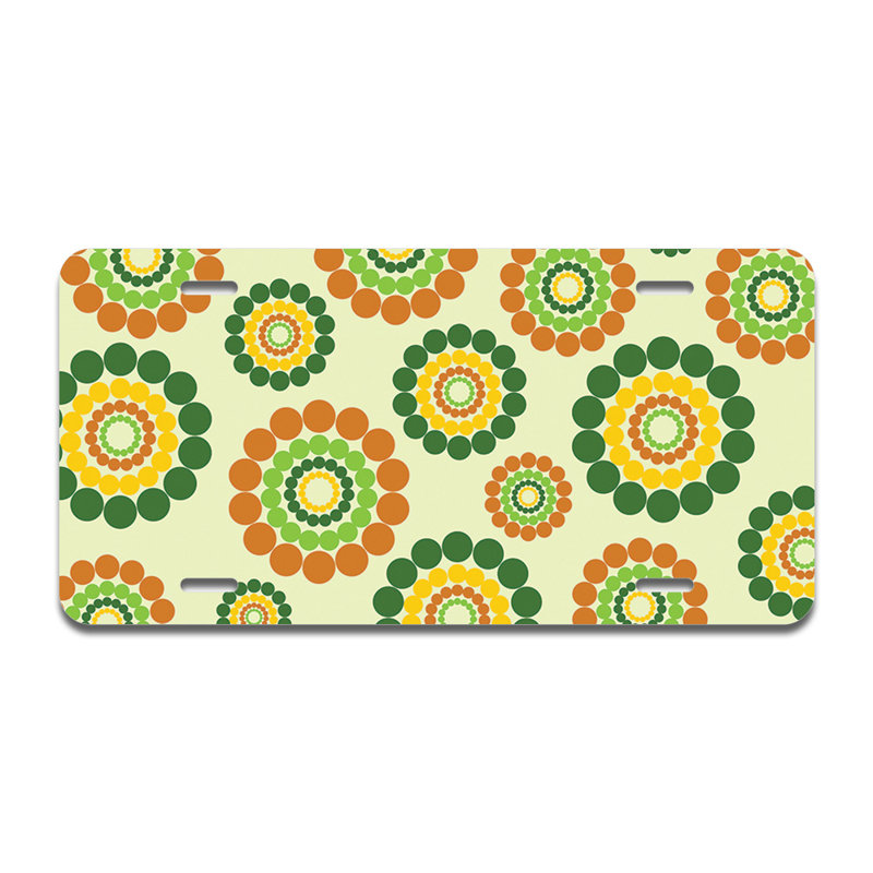 Cadre en aluminium Hippie Flowers