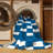 Machine Washable Checkered Green Area Rug-206262606