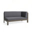 BANC D'ANGLE EN COIN X DE L'ENSEMBLE 2