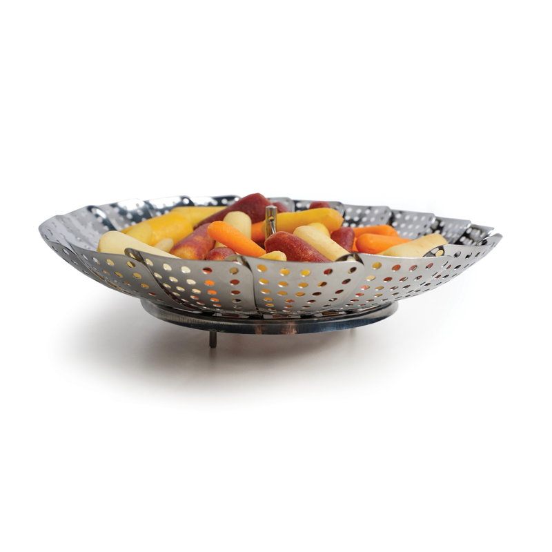RSVP International Stainless Steel (18/10) Steamer Basket