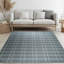 Tapis gris en laine tissé à plat à la main Anbritt-1009725582