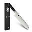 Shun Classic 8.5" Hollow Ground Santoku Knife, Handcrafted Japanese Cutting Knife, VG-MAX Core with Damascus Stainless Steel Cladding, Pakkawood Handle