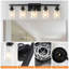 Applique murale polyvalente en fer 5 lumières de style industriel moderne pour salle de bain
