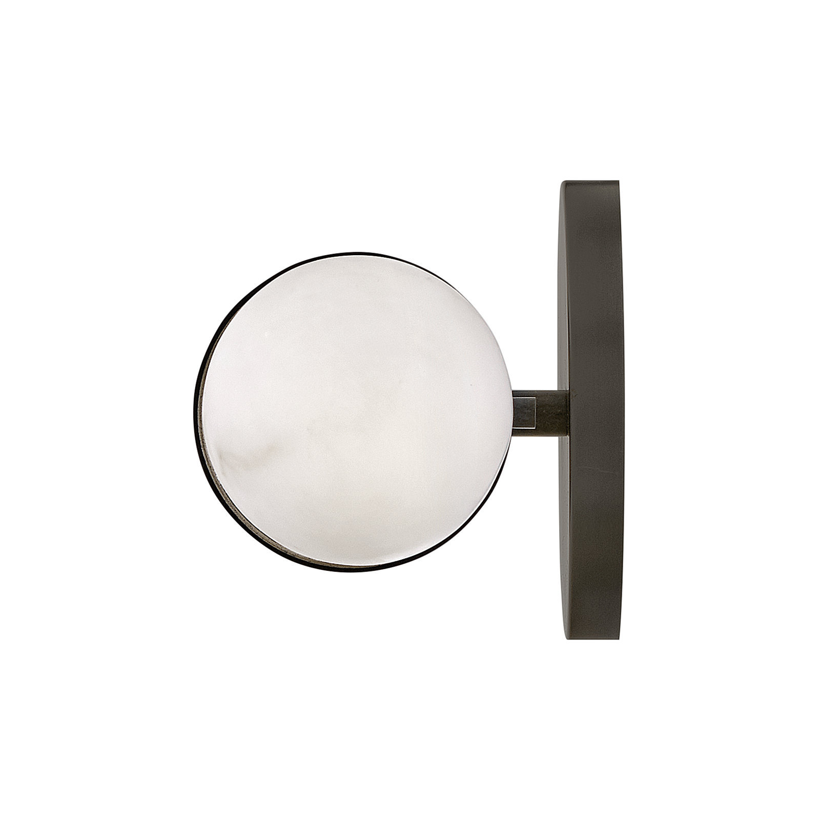 2 Light Frosted Dimmable LED Bath Bar, Black Oxide