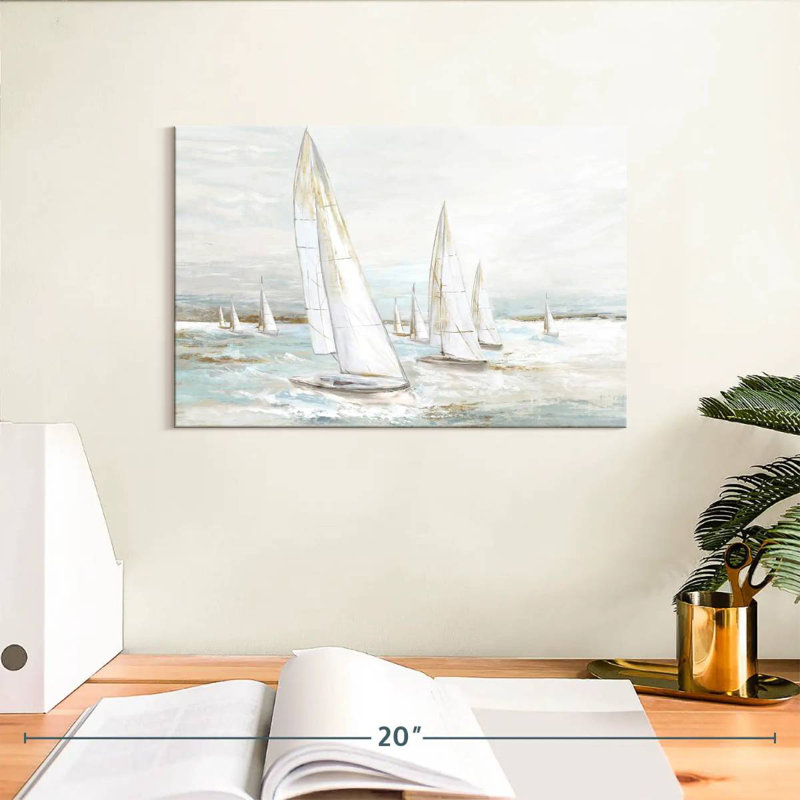 Mehar Windswept Sails I, 8" H x 12" W