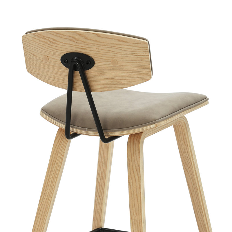 36 po Whiddon Ensemble de 3 tabourets de bar H 3 po, Taupe, 36"