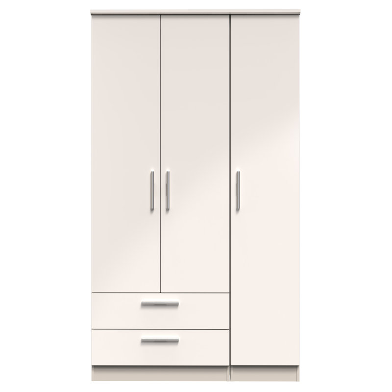 Borgeson Manufactured Wood Wardrobe, Gloss/Kashmir