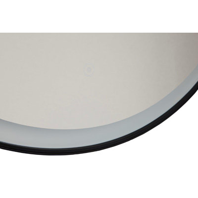 Janine Glass Flat Wall Mirror