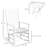 White Outdoor Rocking Chair Of 2 With Side Table. Patio Wooden Chairs Gentle Arm Rests & High Back. Ideal For Garden, Balcony, Porch. Supports Up To 352 Lbs 2 Table, Pleasant And Back, Bears Lbs,
