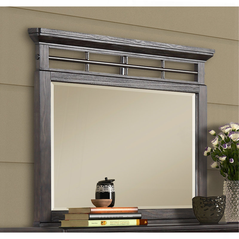 Mahogany Framed Mirror