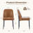 Upholstered Parsons Side Chair Dining Chair-1334645780