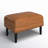Woodford Top Grain Genuine Leather Ottoman