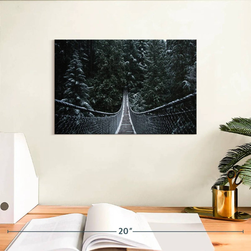 Lilie Vancouver Winter Wonderland Bridge, H 8 po x l 12 po